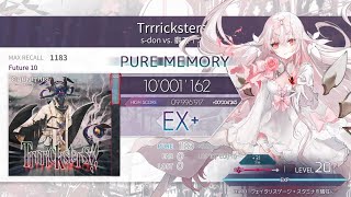 【Arcaea】Trrricksters!! Future 10 Pure Memory (Max-21)