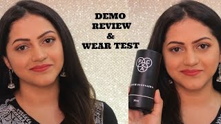 PAC COSMETICS HD LIQUID FOUNDATION DEMO/REVIEW \u0026 WEAR TEST | GoGlam