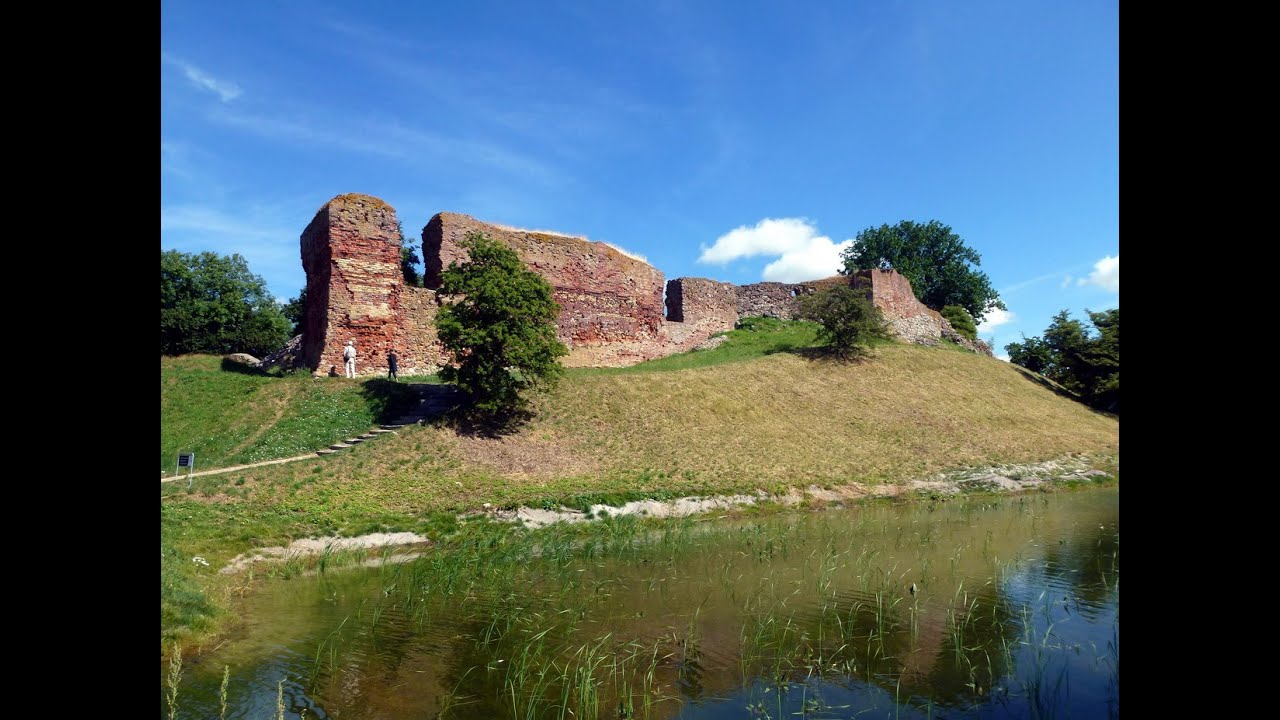 Danmark. Vordingsborg Slotsruin. Vordingborg 2015 - YouTube