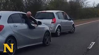 Driver Takes a Stand Against Queue Jumper