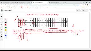 Leetcode 2325 Decode the Message - 92% Faster On Performance Solution Explained