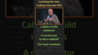 What is a Constructor? - Cracking the Java Coding Interview