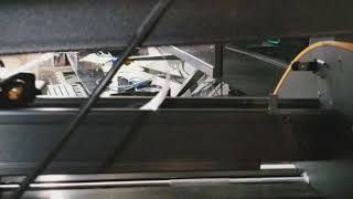 GCC Expert II LX 24 Vinyl Cutter head hitting. Does not stop in time after optic sensor flag.