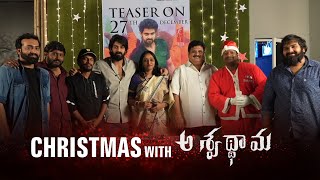 #Aswathama Telugu Movie Team | Christmas Celebrations | Naga Shaurya | Satya | Ira Creations