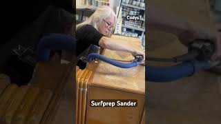 Surfprep sander makes life so much easier on this furniture flip. #diy #upcycledecor #homedecor