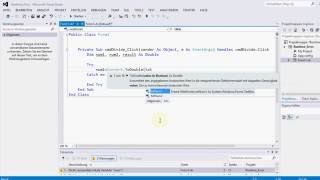 VB: Runtime Error - Try Catch