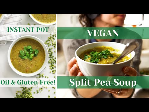 Simple Vegetarian Split Pea Soup