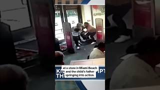 Dad fights off man attempting to kidnap his son #shorts