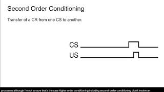 Second-Order Conditioning