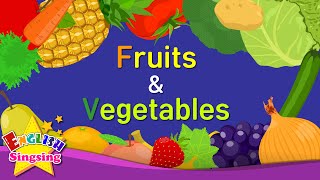 Kids vocabulary -[Old] Fruits \u0026 Vegetables - Learn English for kids - English educational video