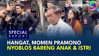 TIBA! Pramono Anung Ajak Keluarga Nyoblos di  TPS Jakarta Selatan | SPECIAL REPORT