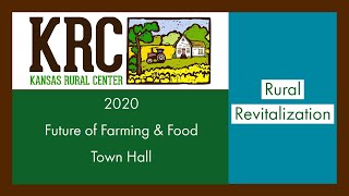 KRC Town Hall - Rural Revitalization