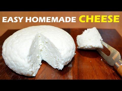 How to Make Cheese at Home - 2 ingredient Easy Cheese Recipe How to Make Cheese at Home - 2 ingredient Easy Cheese Recipe