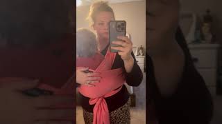 CuddleBug Baby Wrap Sling + Carrier Review, Baby carrier wrap review