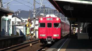 名鉄6000系  急行  河和行き  木津用水駅通過