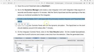 Basic Dynamic Simulation Tutorial