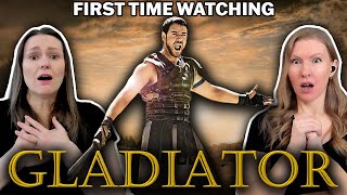 It's our first time watching GLADIATOR | Movie Reaction | Sisters React