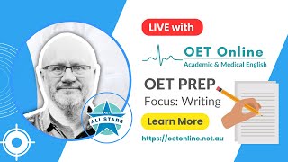 Prep Hour With Steve | ✏️ OET Writing: An Urgent Admission