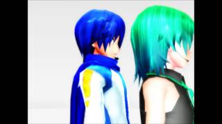 [MMD] Kaito \u0026 Mikuo - Happy Synthesizer [MME Test]