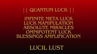 || QUANTUM LUCK || MAKE THE IMPOSSIBLE POSSIBLE! MORPHIC FIELD