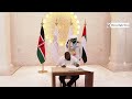 see how president uhuru was received as he arrived for kenya national day at the expo 2020 dubai