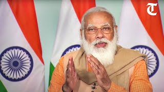 PM Modi blacks out Gandhi while speaking on Chauri Chaura centenary