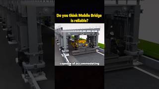 Do you think mobile bridge is reliable?#bridge #mobility #motorway #repairs #youtube #foryou