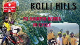 Kolli hills (Kollimalai) in cycle part 2- Climbing 70 hairpin bends in cycle