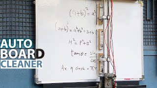 Automatic Blackboard  Whiteboard Cleaner System | DIY Mechanical