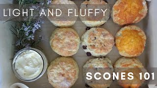 Scone Baking 101 | A Beginner's Guide to Light \u0026 Fluffy Scones at Home