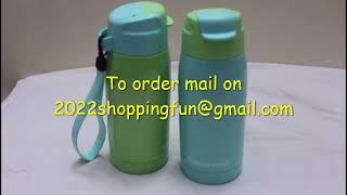 Tupperware Steel Water Bottle Kids School bottle Best birthday Gift/Return Gift#Order on 9560585512