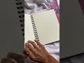 brustro a5 sketchbook review 🌸 sketchbook art shortsvideo artist ytshorts