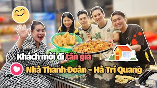 Khách mời đi tân gia nhà Thanh Đoàn, thay nhau bốc ph.ốt Đoàn, cuối cùng Đoàn vào bếp nấu ăn 😂