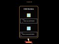 #The border property in CSS #coding