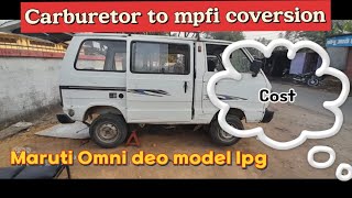 How to convert carburetor engine to mpfi engine?? | Carburetor se mfpi kaise kare ?? | Maruti #Omni