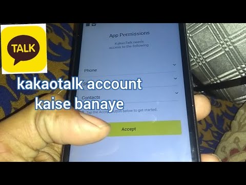 Cómo crear una cuenta en Kakaotalk Kakao talk aap