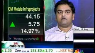 Om Metals Coverage on 18 8 2010 on CNBC