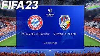 ⚽ FC Bayern München vs. FC Viktoria Plzeň ⚽ | UEFA Champions League deduction | FIFA 23