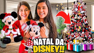 NATAL DA DISNEY DAS IRMÃS PINA *OLHA O QUE MARLON FEZ COM A ÁRVORE DE NATAL 🌲