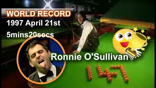 Snooker｜O Sullivan Hell and Heaven 147 World Record Break