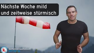 Wetterumstellung auf mild-stürmische Westlage