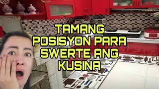 TAMANG POSISYON PARA SWERTE ANG KUSINA-APPLE PAGUIO1