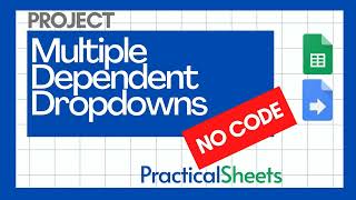 How to Create DEPENDENT Dropdowns in Google Sheets WITHOUT Code! 🎯