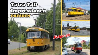 Tatra Straßenbahnen Dresden - Tatra Impressionen Teil 41