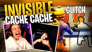 Je marche sur Michou et Inoxtag sans les voir... Cache-Cache Glitch Invisible sur Fortnite Créatif !