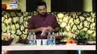 Aamir Liaquat Hussain Cooking Show @ ARY DIGITAL Recipie Aamir Liaquat Achaar Gosht, 01 1