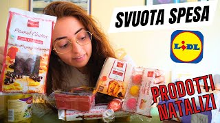 SVUOTA SPESA LIDL - un po’ di prodotti natalizi