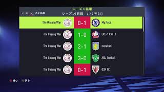 PS4【FIFA22プロクラブ】 Div1への旅　パブリックで遊ぼう！！！