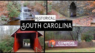 Cowpens National Battlefield | Campbell's Covered Bridge | Poinsett Bridge | Wildcat Branch Falls