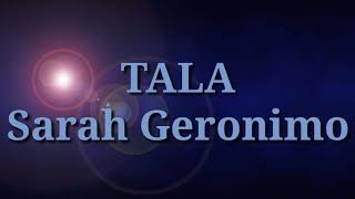 Sarah Geronimo - TALA (LYRICS)